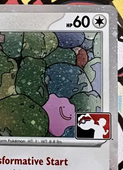 Ditto Pokemon Prize Pack Series 6 Promo Pokemon Card NM/LP Play Stamp Mew 151 - Image 4