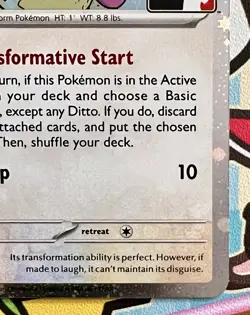 Ditto Pokemon Prize Pack Series 6 Promo Pokemon Card NM/LP Play Stamp Mew 151 - Image 5