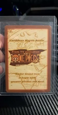 BANDAI One Piece Hyper Battle C138 HOLO FOIL SCARCE EARLY CARD VINTAGE - Image 2