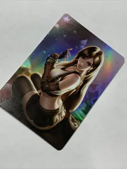 Tifa Lockhart Final Fantasy 7 Girl ACG Goddess Story Anime Card Waifu Sexy Art - Image 3