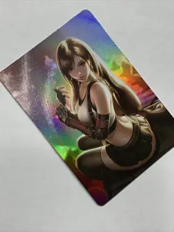 Tifa Lockhart Final Fantasy 7 Girl ACG Goddess Story Anime Card Waifu Sexy Art - Image 4