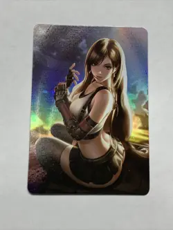Tifa Lockhart Final Fantasy 7 Girl ACG Goddess Story Anime Card Waifu Sexy Art - Image 5