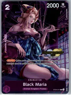 Black Maria (CS 2023 Celebration Pack) ST04-011 - One Piece Card - NM - Image 1