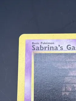 Sabrina's Gastly 96/132 Gym Challenge First Edition Pokemon Card - Image 3