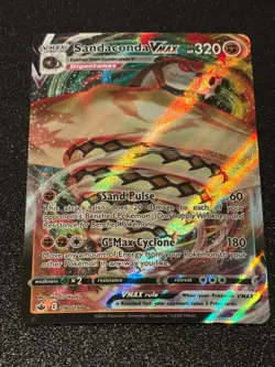 SANDACONDA VMAX #090/198 Chilling Reign ULTRA RARE Holo Pokemon Card - Image 1