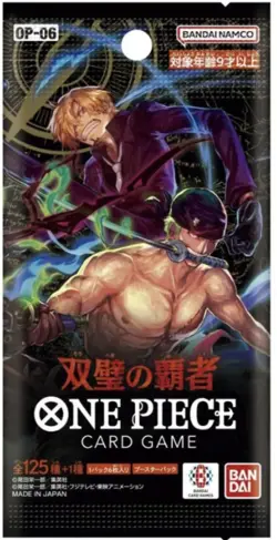 One Piece Card Game - Wings of Captain OP-06 Booster Sealed Pack Japanese japan - Image 1