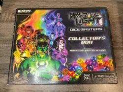 DC Dice Masters: War of Light Collector’s Box Loaded w/ Cards and Dice - Image 1