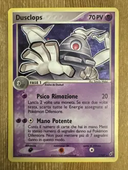 Dusclops 7/107 Holo Rare EX Deoxys - Pokemon Card - LP ITALIAN - Image 1