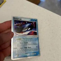Pokemon Kyogre ex 94/101 Hidden Legends Ultra Rare Holo 100 HP EX Card 2004 - Image 3