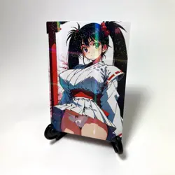 Zenki Chiaki Enno Sexy Hot Anime Waifu Girl Doujin Lewd Goddess Story Art Card - Image 2