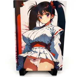 Zenki Chiaki Enno Sexy Hot Anime Waifu Girl Doujin Lewd Goddess Story Art Card - Image 3