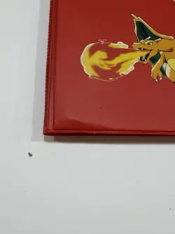 Pokemon Master Quest Binder Charizard Art Holds 80 Cards 2002 - Image 3