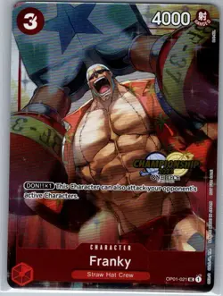 Franky (CS 2023 Celebration Pack) OP01-021 English - One Piece Card - NM - Image 1