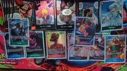 One Piece Card Game SR Super Rare CCG English Luffy+ Lot - Image 1