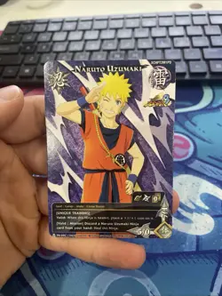 Goku Outfit Naruto Uzumaki Trading Card Ultimate Ninja Storm 3 Exclusive Bonus - Image 1
