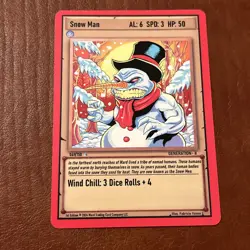 Snowman 049/150 Ward Trading Card Generation 2 Undead Invasion - Image 1
