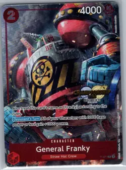 General Franky (CS 2023 Event Pack) P-027 English - One Piece Card - NM - Image 1
