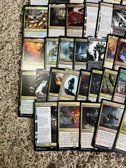 Magic the Gathering 50 Multicolor Rare Card Lot - Image 4