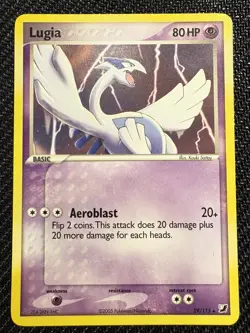Pokemon TCG Lugia Unseen Forces 29/115 Rare Card LP/NM Legendary - Image 1