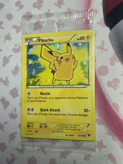 Pokemon Card - Pikachu XY 42/146 - Holo - Movie Promo - Factory Sealed - Image 1