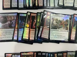 MTG Marvel's Spider-Man 130+ CARD LOT Commons Uncommons Rares Art Lands - Image 4