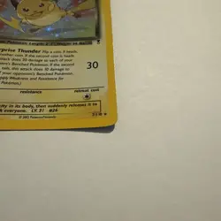 Pokemon TCG 2002 Legendary Collection Dark Raichu Holo Rare Card 7/110 - Image 5