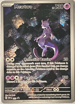 Pokemon Card Mewtwo 052 Sv: Scarlet & Violet Promo Card Holo - Image 1