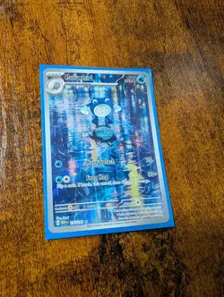 Pokemon TCG Poliwhirl Full Art 176/165 151 Card NM/M Condition - Image 1