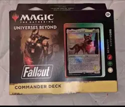 Magic: The Gathering Fallout Commander Deck - Scrappy Survivors (100-Card Deck, - Image 1