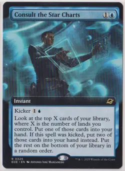 MTG Consult the Star Charts (Extended Art) Edge of Eternities Regular - Image 1