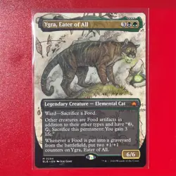 Ygra, Eater of All (Borderless) Bloomburrow Mythic Rare Regular MTG NM - Image 1