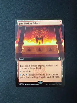 2025 MTG Avatar The Last Airbender Fire Nation Palace Extended Art #389 - Image 1