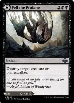 Fell the Profane - #244 Regular - Modern Horizons 3 - Mtg - Image 1
