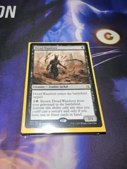 Mtg Singles - Dread Wanderer - Amonkhet - Rare - LP - Image 1