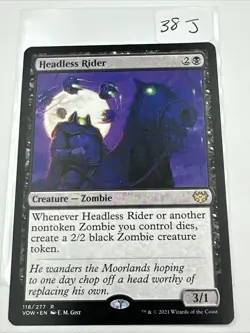 Headless Rider R Innistrad: Crimson Vow 118 NM MTG x1 - Image 2