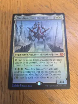 Mondrak, Glory Dominus Phyrexia: All Will Be One Foil NM-M Unplayed MTG 023/271 - Image 1