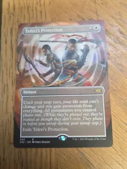 Teferi's Protection (Borderless) Double Masters 2022 Regular - Image 1