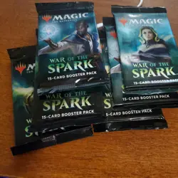6x War Of The Spark Booster Pack Lot MTG - Image 1