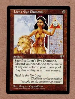 Lion's Eye Diamond - MTG: Mirage - LIGHTLY PLAYED - Image 1