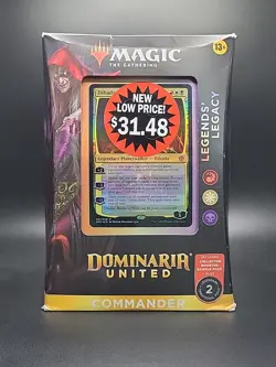 Magic: The Gathering Dominaria United Commander Deck Legends' Legacy READ NIP - Image 2