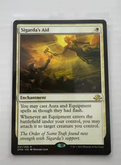 Sigarda's Aid NON-FOIL Eldritch Moon #41 NM - MTG ENG - Image 1