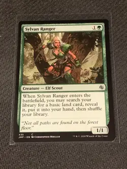 Magic the Gathering Jumpstart Sylvan Ranger - Image 1