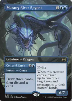 Marang River Regent (Borderless) R Tarkir: Dragonstorm 378 - LP MTG - Image 1