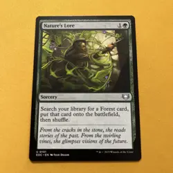 Nature's Lore - 101 - NM - Commander: Edge of Eternities - MTG - Image 1
