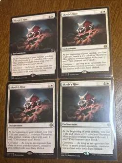4x Skrelv's Hive Phyrexia: All Will Be One Regular (3) Extended Art (1) - Image 1