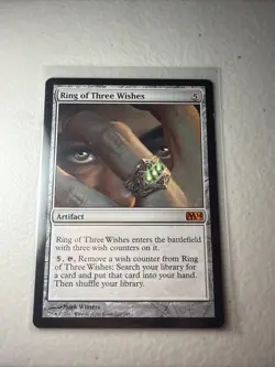 MTG Ring of Three Wishes, NM-Mint, English Edition - Image 1