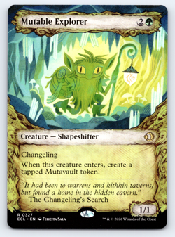 Mutable Explorer Showcase - Lorwyn Eclipsed MTG - Image 1