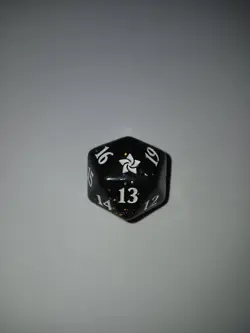 Foundations Bundle Oversized Dice D20 Glitter Spindown MTG Magic Gathering WOE - Image 1