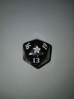 Foundations Bundle Oversized Dice D20 Glitter Spindown MTG Magic Gathering WOE - Image 5