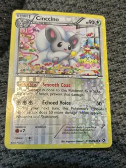 Pokemon TCG Cinccino Legendary Treasures RC19/RC25 Uncommon LP - Image 1